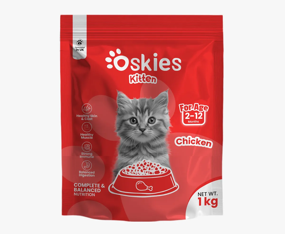 Oskies Kitten (Chicken) -1Kg