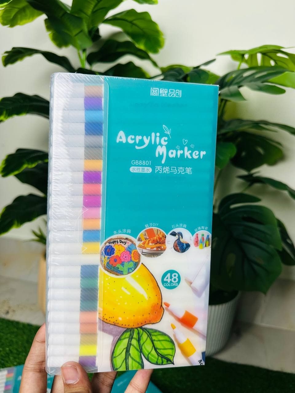 48 Acrylic Pen + One Book (Combo)_img_4