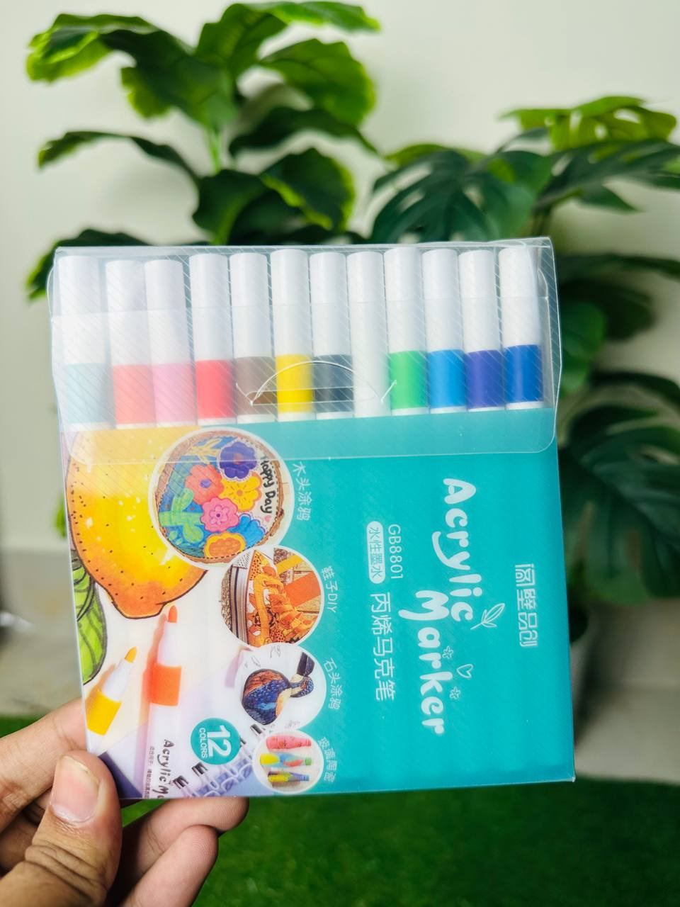 12 Acrylic Pen + One Book (Combo)_img_2