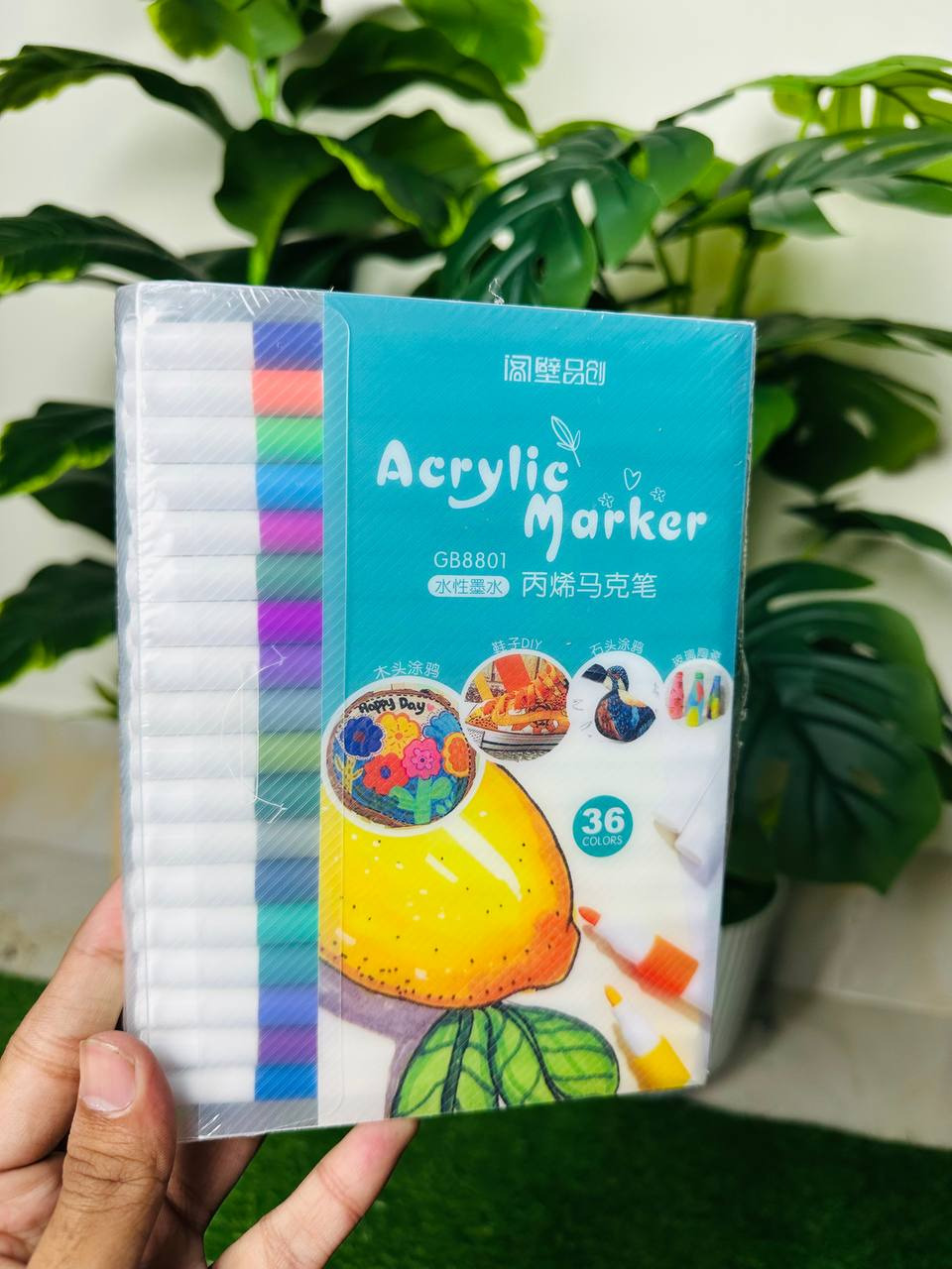 36 Acrylic Pen + One Book (Combo)_img_2
