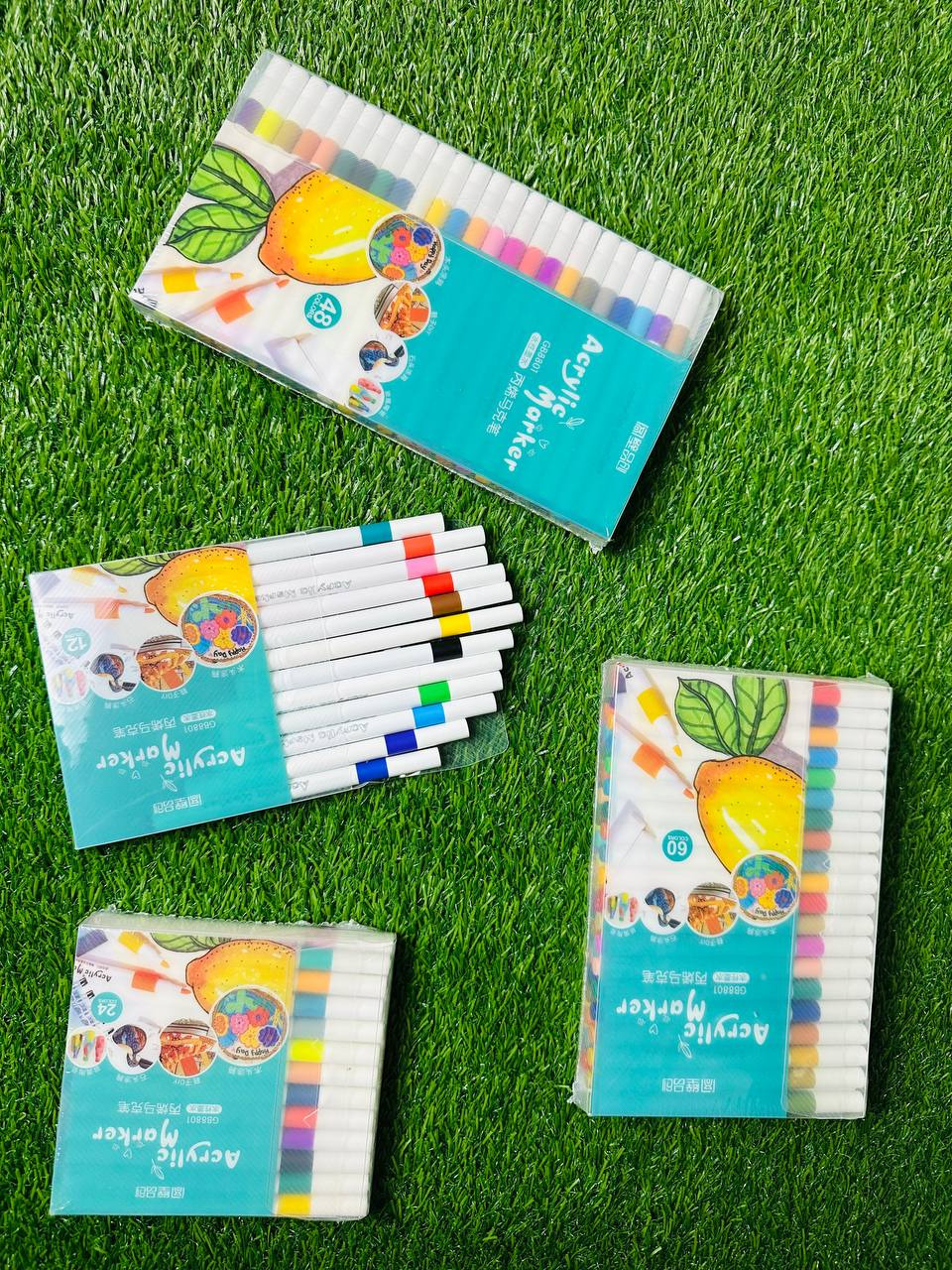 24 Acrylic Pen + One Book (Combo)_img_5