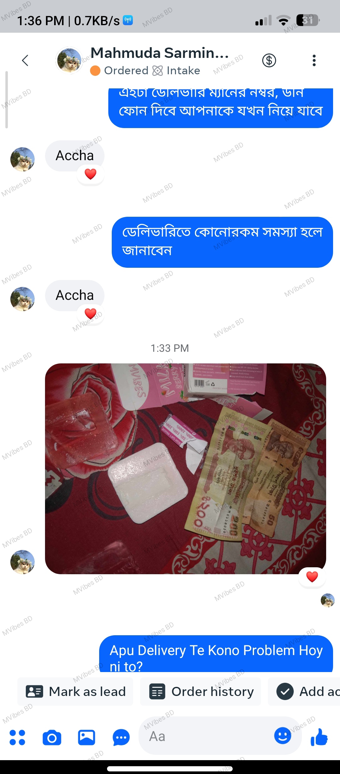 Customer review