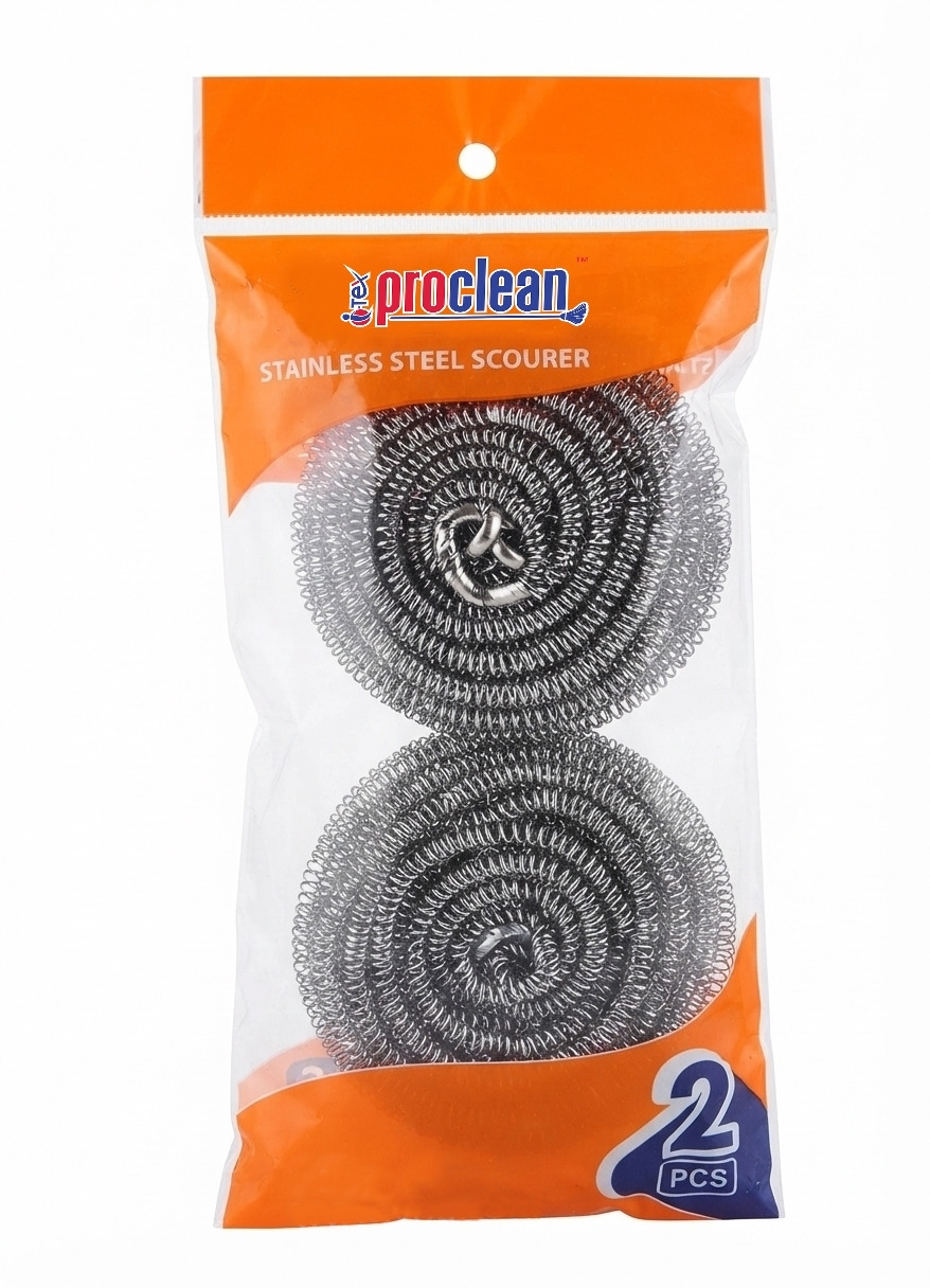 Proclean Stainless Steel Scourer_SS-0155 ( 2pcs )