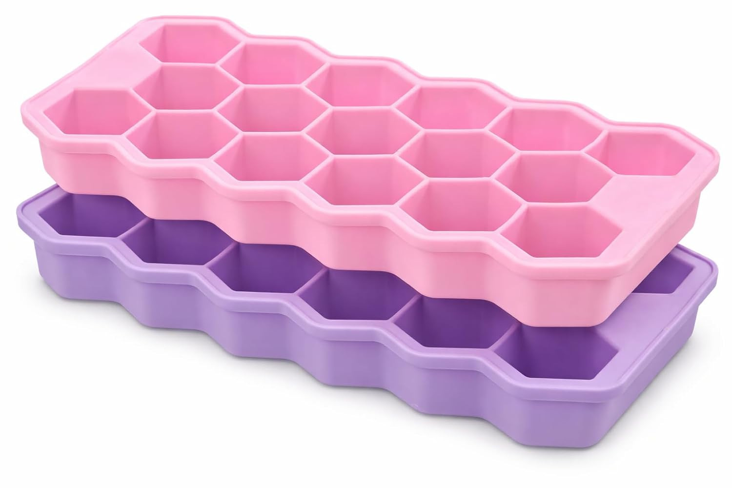Proclean Honeycomb Silicone Ice Cube Trays_IC-3118 Multicolor_img_4