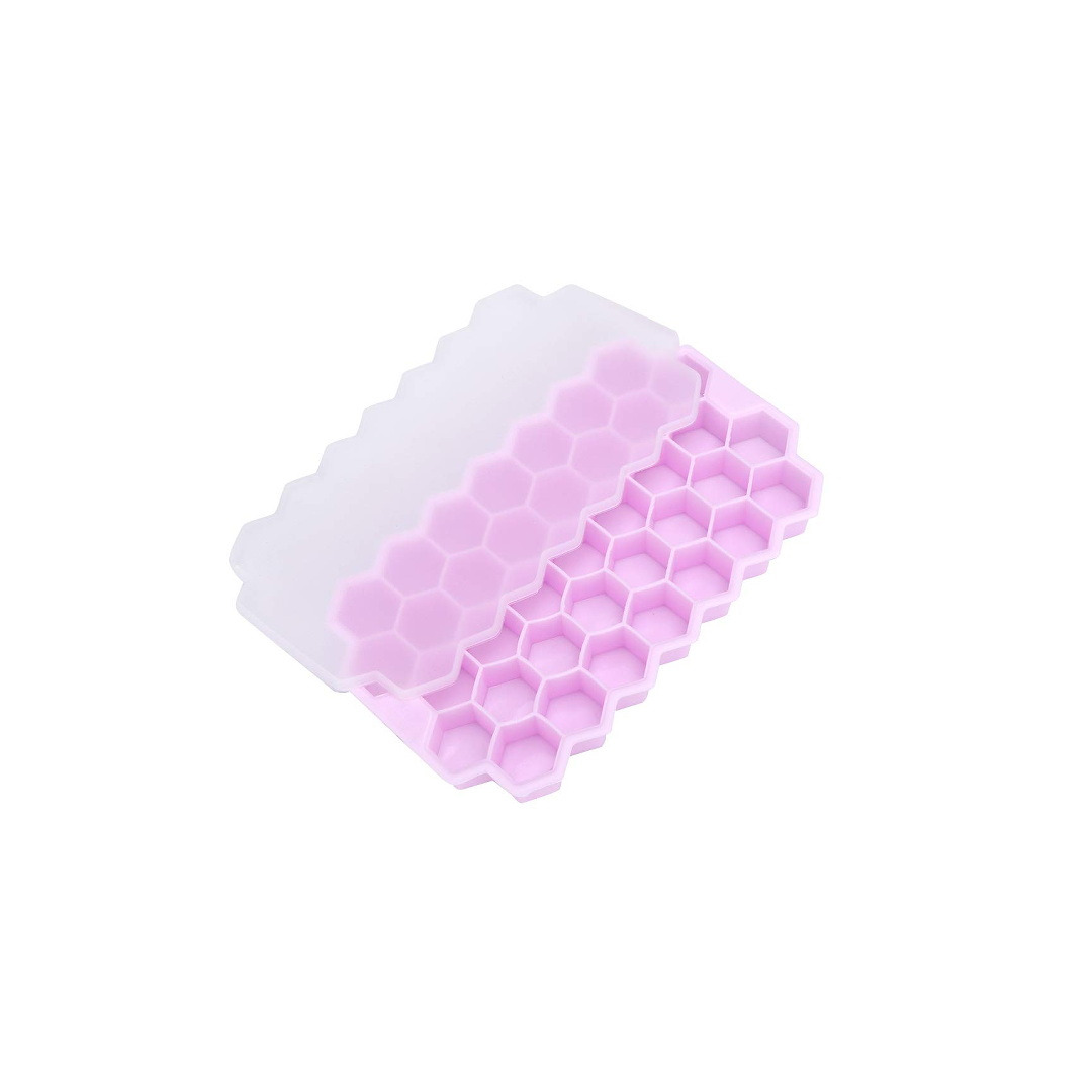 Proclean Honeycomb Silicone Ice Cube Trays_IC-3118 Multicolor
