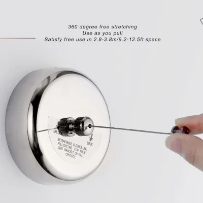 Proclean Stainless Steel Wall Mounted Retractable Clothesline_CL-2906_img_4