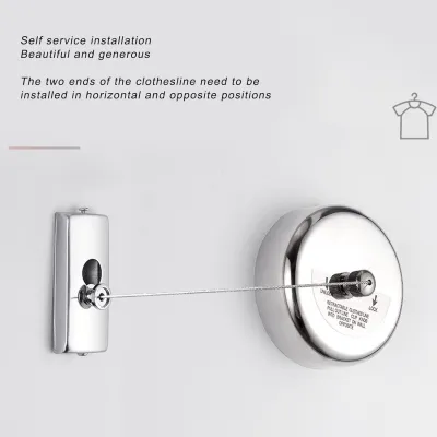 Proclean Stainless Steel Wall Mounted Retractable Clothesline_CL-2906_img_5