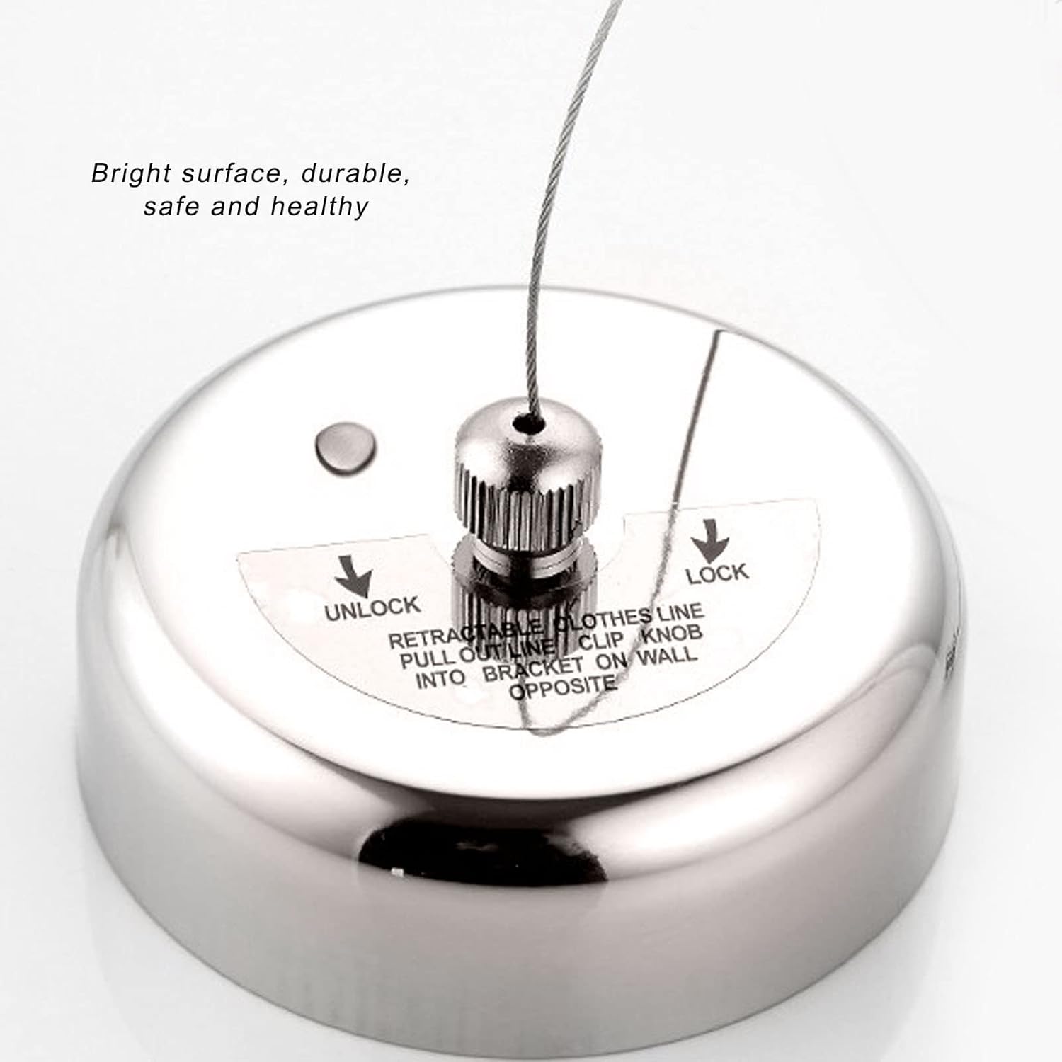 Proclean Stainless Steel Wall Mounted Retractable Clothesline_CL-2906_img_8