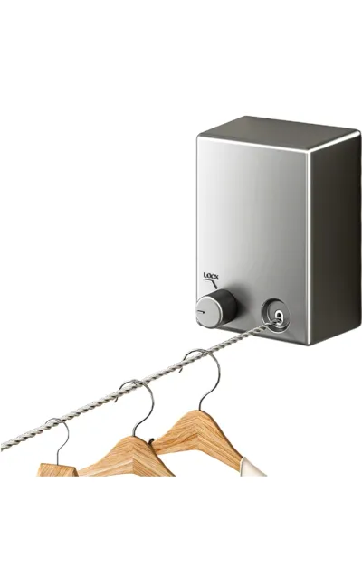 Proclean Retractable Clothesline Stainless Steel Wall Mount Rope 4.2M_CL-2913_img_0