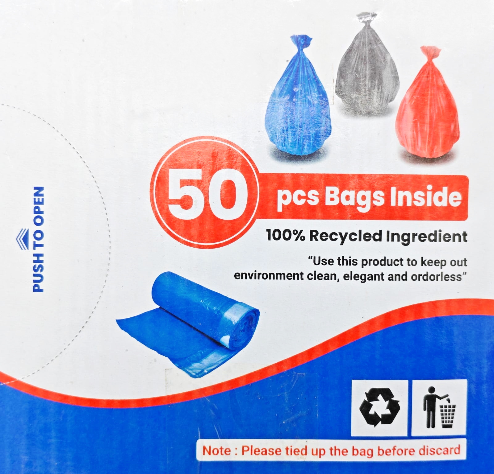 Proclean Garbage Bag 15-30 Liters_GB-2265_Multicolor_img_1