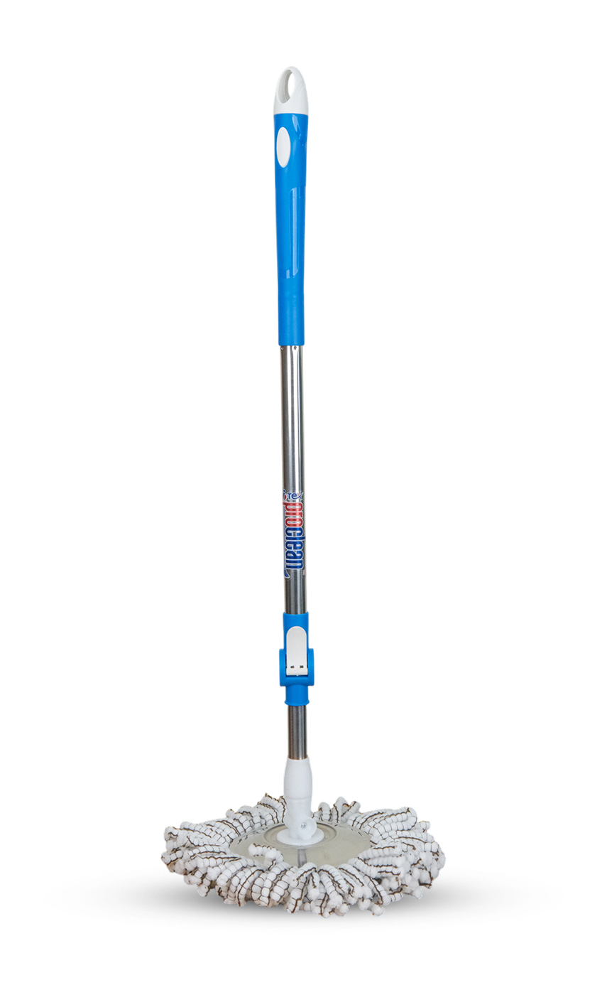 Proclean 8 Wheels SS Mop Head Premium Spin Mop RM-0582_Blue_img_2