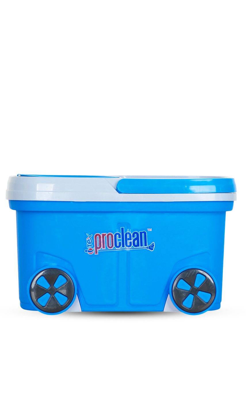 Proclean 8 Wheels SS Mop Head Premium Spin Mop RM-0582_Blue_img_1