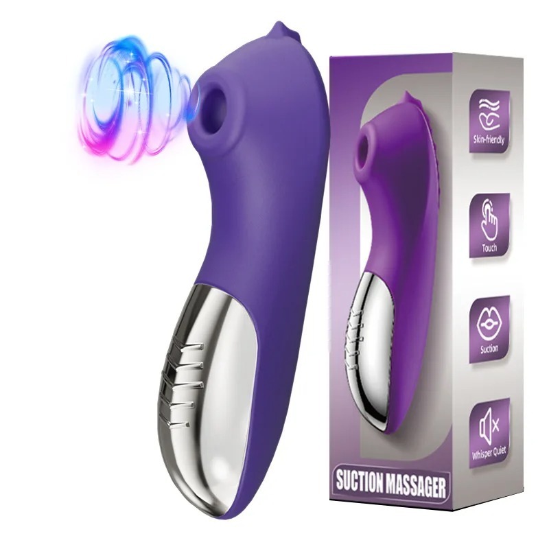 Powerful Sucking Vibrator Clit Nipple Oral Vacuum Clitoris Blowjob Stimulator Massager Sex Toys Adults Goods for Women