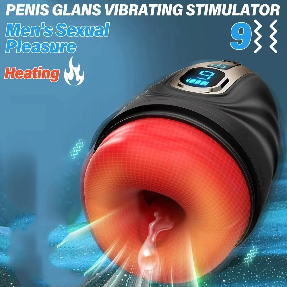 Automatic Male Masturbation Cup Vibrator Sucking Vibrating Jet Cup For Oral Sex Electric Masturbator Male Sex Toys 18+_img_5