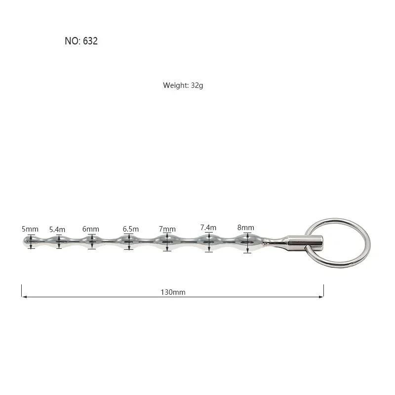 Dick Horse Eye Stick Men Metal Penis Plug Urethral Adult Sex Toy For Men Urethra Dilator Massage Prostate Masturbation_img_5