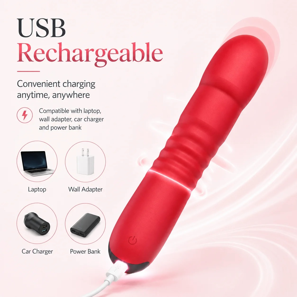 Thrusting Dildo Vibrator for Women Clitoris Stimulator G Spot Vaginal massager Female Masturbation Adult Sexy Toy for Couple_img_3