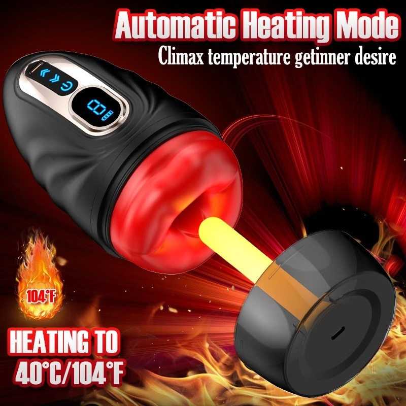 Automatic Male Masturbation Cup Vibrator Sucking Vibrating Jet Cup For Oral Sex Electric Masturbator Male Sex Toys 18+_img_4