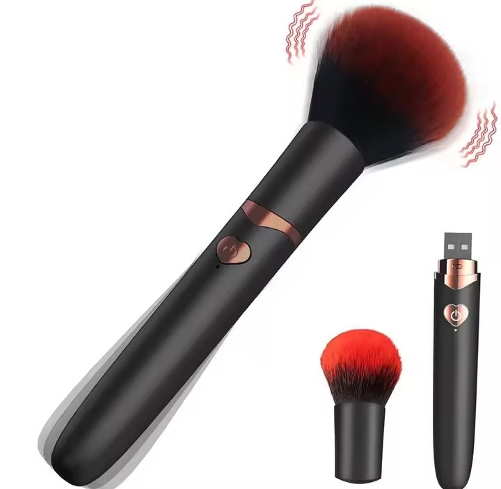 Vibrators Makeup Brush 7 Mode Vibration Nipple Clit Stimulator Female Bullet Massager Discreet Adult Sex Toy for Woman 18+