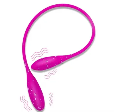 Double Head G Spot Bullet Vibrator Double Sided Silicone Vibrating Egg Ball for Anal Prostate Adult Sex Toy for Women Lesbian_img_0