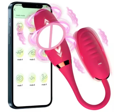 Wireless APP Controlled Telescopic Vibrator & Anal Plug Female Clitoral Stimulator Anal Massager Adult Sex Toys for Adult_img_0