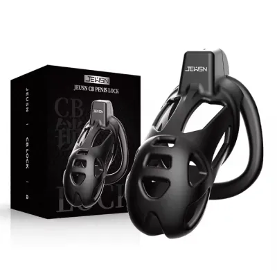 Openable Ring Design Male Urethral Chastity Device Penis Ring Vent Hole Cock Cage CB Lock with 3 Size Sex Toys_img_0