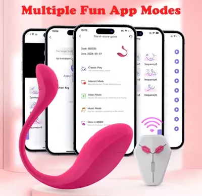 APP Vibrating egg 9-speed vibrating female vaginal vibrator stimulator Wireless remote control Adult female Toy_img_0