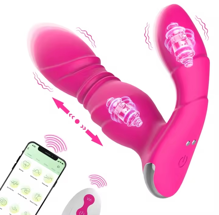 Wearable Vibrating Panties Vibrators App Remote Sex Toys for Women 9 Speed Powerful Thrusting Vibrations Adult Couples Sex Good