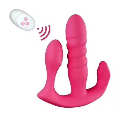 3 IN 1 Clitoris Vibrator 10 Speeds G Spot Clitoris Stimulator Vaginal Anal Orgasm Dildo Anal Plug Sex Toy For Women Couple_img_0