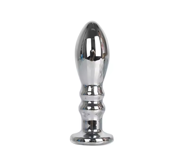 Stainless Steel Anal Vibrators For Men Metal Vibrating Anal Plug Anal Prostate Massager Dildo Sex Toys for Women Gay Butt Plug_img_0