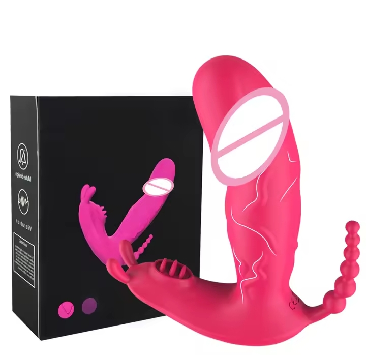 Wearable 3 In 1 Panty Vibrator APP Control G Spot Massager Dildo Clitoral Stimulator Anal Pleasure for Women Couples Adults 18_img_0