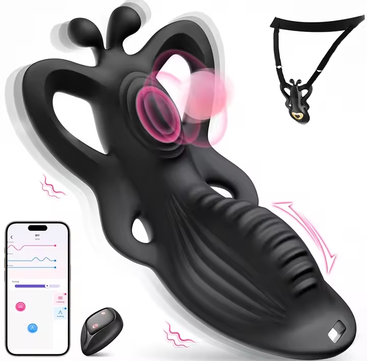 Wearable Vibrator App Remote Control Mini Panty Vibrators 9 Vibrating Modes Clitoral Stimulator Couples Sex Toys for Woman