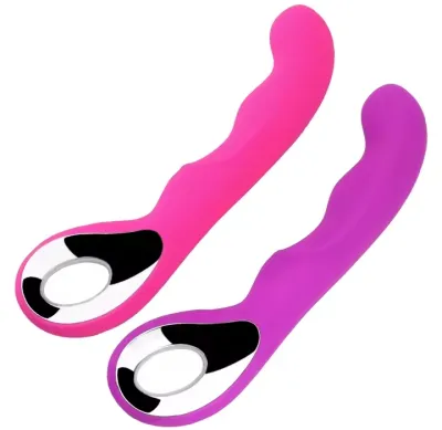 10 Speed USB Rechargealbe Magic Wand Massager Dildo Vibrators Dual Clitoris Stimulator G Spot Vibrator Adults Sex Toys for Woman_img_0