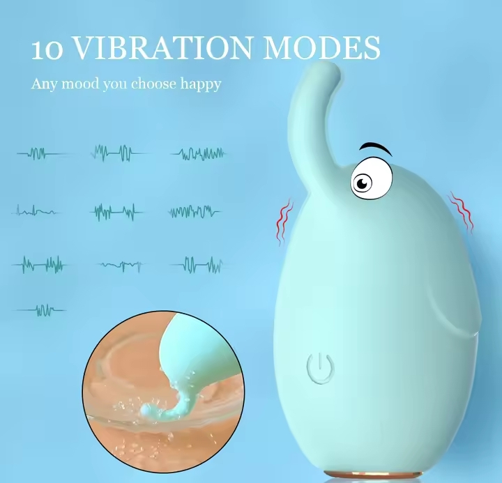 Cute Pet Series Vibrating Love Egg Female Masturbator 10 Mode Vibration Flirting Massager Adult Sexy Products Sex Toys for Women_img_1