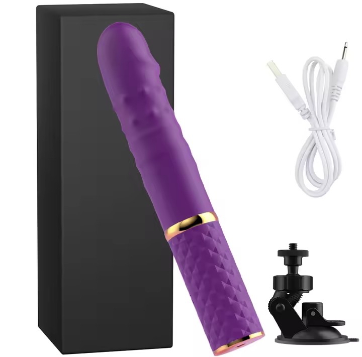 Automatic Thrusting G Spot Dildo Sex Machines lSuction Cup Vibrator 10 Thrusts Mode Clitoral Vagina Anal Stimulation Adult Toys_img_1