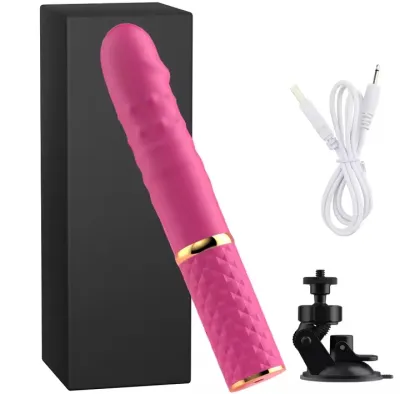 Automatic Thrusting G Spot Dildo Sex Machines lSuction Cup Vibrator 10 Thrusts Mode Clitoral Vagina Anal Stimulation Adult Toys_img_0