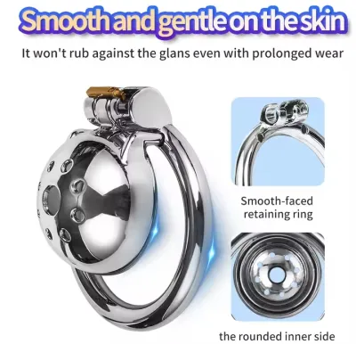Super Small Male Chastity Device Metal Cock Cage Penis Bondage Urethral Lock Slave BDSM Sex Toys for Men Adult Chastity_img_2