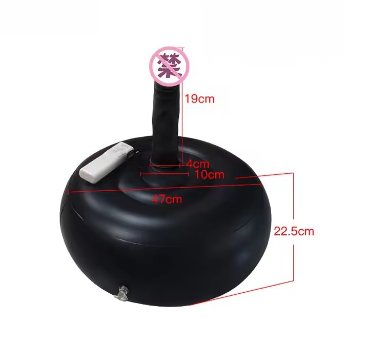 Inflatable Sex Sofa Cusion with Masturbator Dildo Durable Sex Furniture Game Inflatable Chair Ball Sex Toy for Women Couple_img_1