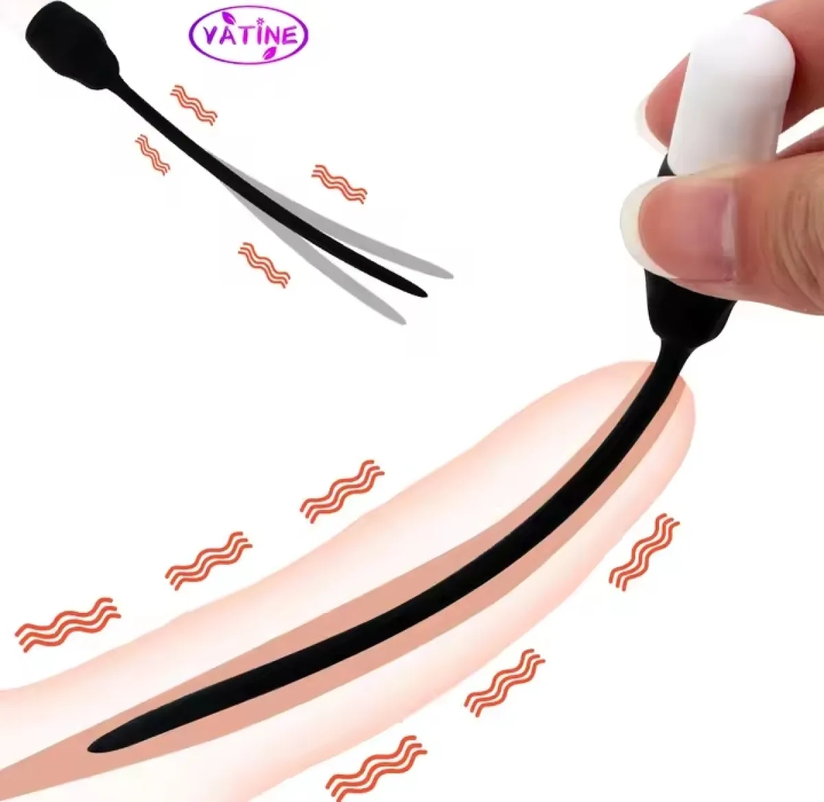3mm Urethral Sounding Penis Plug Catheter Vibrators Sex Toys For Men Masturbator Male Urethra Sounds Machine Adults Tools Erotic