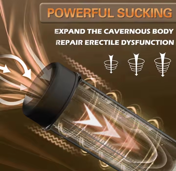 Electric Penis Pump Penis Enlargement Extend Pump Penis Trainer Male Masturbators Cup Dick Pump Sex Toys for Men 18_img_1