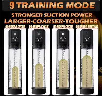 Electric Penis Pump Penis Enlargement Extend Pump Penis Trainer Male Masturbators Cup Dick Pump Sex Toys for Men 18_img_4