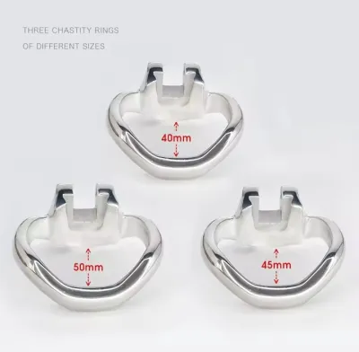 Ergonomically Design Male Chastity Cage Penis Ring Cock Ring With Magic Lock Fetish Bondage Chastity Device Sex Toys Adults_img_2