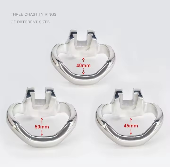 Ergonomically Design Male Chastity Cage Penis Ring Cock Ring With Magic Lock Fetish Bondage Chastity Device Sex Toys Adults_img_2