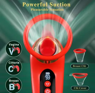 5IN1 Tongue Clitoral Sucker Vibrator APP Control Clit Stimulator Female Masturbation LCD Display Sex Toys for Women Couple_img_2