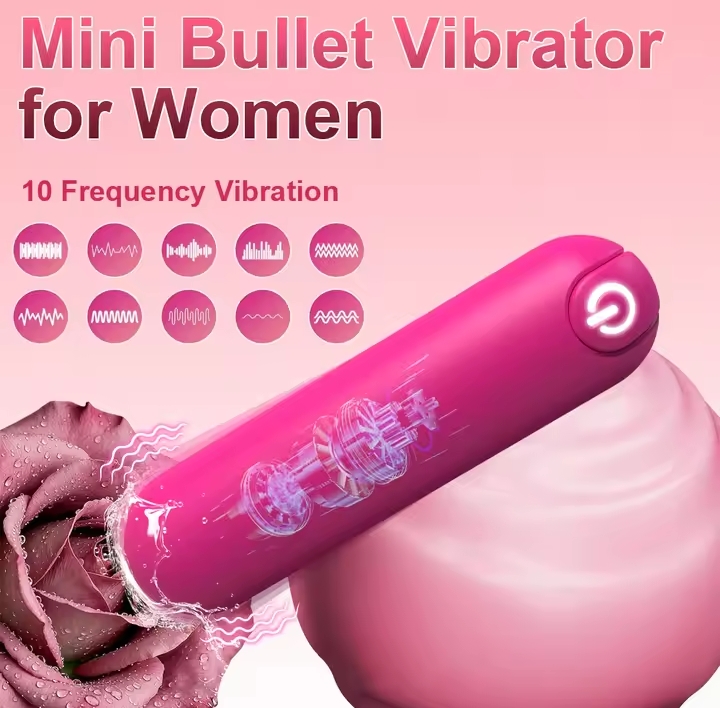 Mini Bullet Vibrator Wearable Lace Panties Adjustable Size 10 Vibrating G-Spot Nipple Clitoris Stimulation Adult Female Sex Toy_img_1