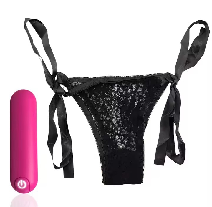 Mini Bullet Vibrator Wearable Lace Panties Adjustable Size 10 Vibrating G-Spot Nipple Clitoris Stimulation Adult Female Sex Toy_img_8