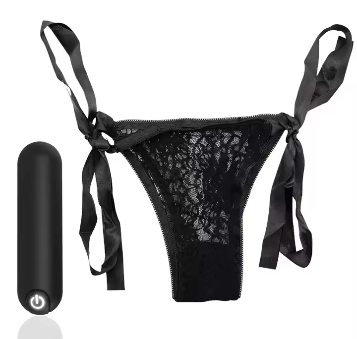 Mini Bullet Vibrator Wearable Lace Panties Adjustable Size 10 Vibrating G-Spot Nipple Clitoris Stimulation Adult Female Sex Toy_img_9