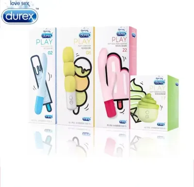 Durex Vagina Clitoris Stimulate G Spot Soft Vibrators Masturbators Mute Silicone Vibrating Dildo Massager Sex Toys for Women_img_1