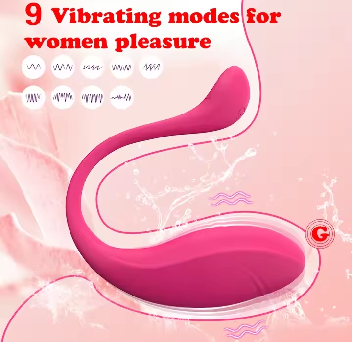 APP Vibrating egg 9-speed vibrating female vaginal vibrator stimulator Wireless remote control Adult female sex toy_img_1