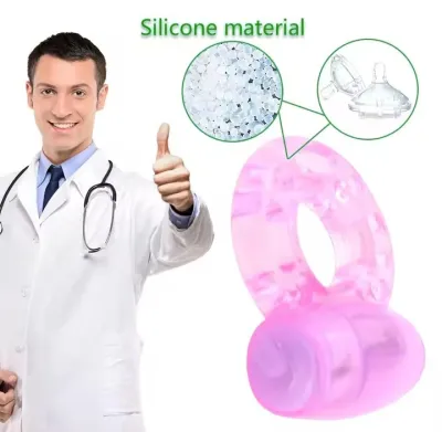 Cock Ring Vibrator Vibrating Rings Clitoral Stimulator Penis Erect Erection Enhance Sex Ability Product Sex Toys for Men_img_3