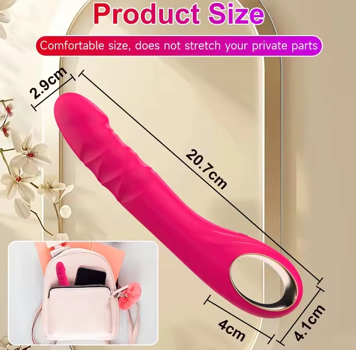 Thrusting Dildo Vibrator G pot Clitoral Anal Stimulator with 10 Thrusting Vibrating Modes Adult Sex Toy for Women Couple_img_2